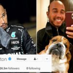 Lewis Hamilton unfollows EVERYBODY on Instagram after Formula One disappointment | Daily Mail Online